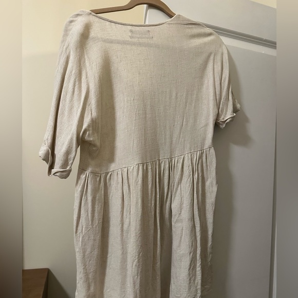 Urban Outfitters | Linen blend Tunic Top/Mini Dress | XS - Picture 3 of 5